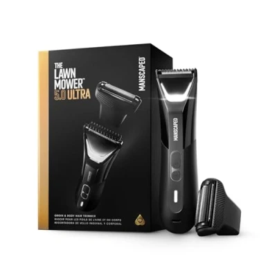 Afbeelding van MANSCAPED The Lawn Mower 5.0 ULTRA waterdichte haartrimmer voor mannen incl. kopstukken, foliebladen en reiskoffer