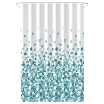 Afbeelding van Loti Living Douchegordijn Anti Schimmel Oceaan Inclusief ringen Waterdicht Polyester 120x200 cm