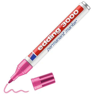 Afbeelding van Viltstift edding 3000 rond 1.5 3mm roze