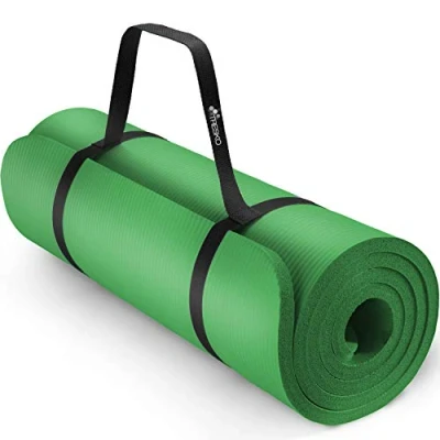 Afbeelding van Yoga mat groen 1 cm dik