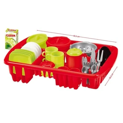 Afbeelding van Ecoiffier 100% Chef Afwasset 42 delig