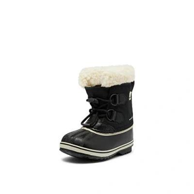 Afbeelding van Sorel Childrens YOOT PAC Unisex Snowboots voor kinderen, Maat: 28, Black Kunststof/ textiel