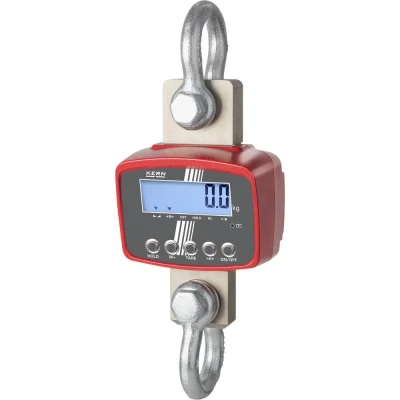 Afbeelding van Kern HFD 1T 4IP Kraanweegschaal Weegbereik (max.) 1500 kg Resolutie 100 g, 200 500 g werkt op batterijen, stekkernetvoeding Meerdere kleuren