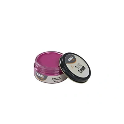 Afbeelding van TRG schoencrème met bijenwas fuchsia 50 ml