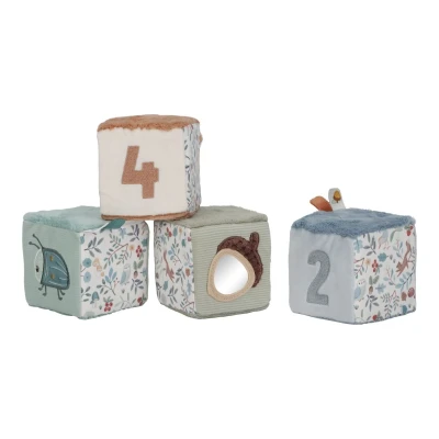 Afbeelding van Little Dutch Zachte blokkenset Forest Friends