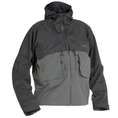 Afbeelding van Fladen Authentic Wading jacket 2.0 grey/black XL Visjas