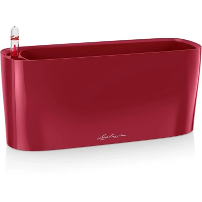 Afbeelding van Lechuza Delta 10 Premium Scharlakenrood Hoogglans