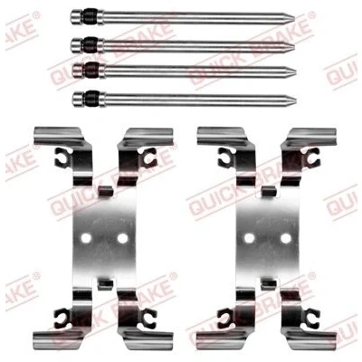Afbeelding van QUICK BRAKE 109 0206 Accessoireset, schijfremblok