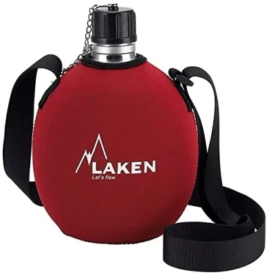 Afbeelding van Aluminium veldfles, Cantimplora Alu, LAken, 1 liter, neporeen, veldfles.