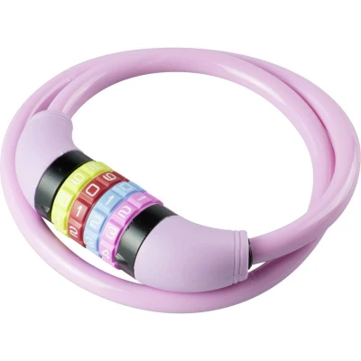 Afbeelding van Burg Wächter 210 C 65 GIRLS Kabelslot Roze Cijferslot