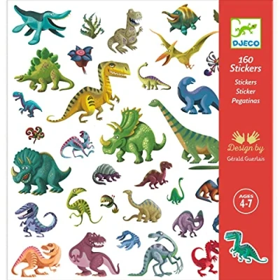 Image de Stickers Dinosaures Djeco