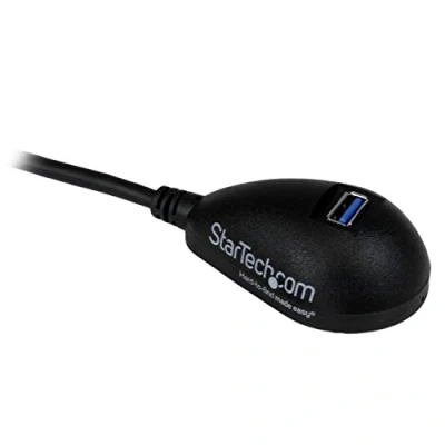 Afbeelding van USB kabel Startech USB3SEXT5DKB Zwart