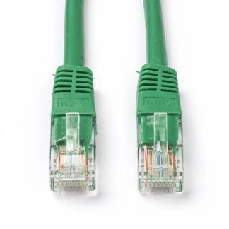 Afbeelding van Netwerkkabel Cat5e U/UTP 1 meter (100% koper, Groen)