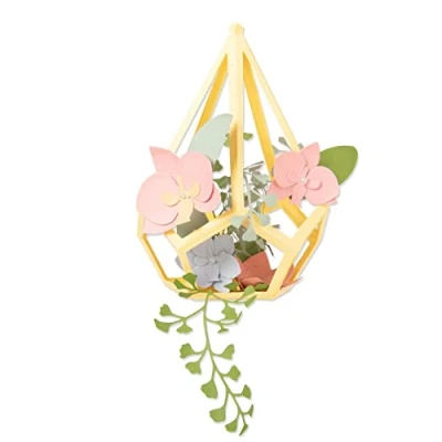 Afbeelding van Sizzix Thinlits Die Set 12PK Teardrop Terrarium 664366 (01 20)