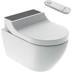Afbeelding van Geberit Aquaclean Tuma Comfort douche wc compleet afwerking glas
