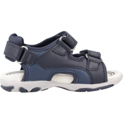 Afbeelding van Geox B Flaffee Boy sandalen, babysandalen voor jongens, Navy Avio.