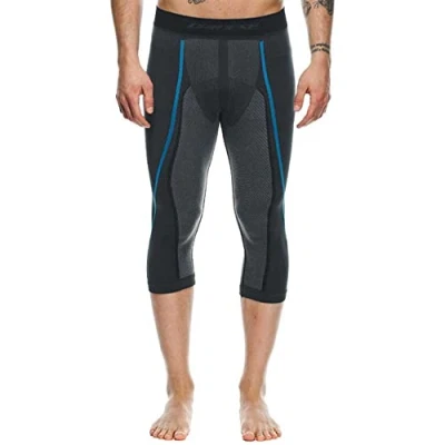 Afbeelding van Dainese Dry Pants 3/4 basislaag onder, zwart/blauw, XL/X heren