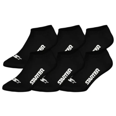 Afbeelding van STARTER Sneaker Socks 6 pack Zwart Maat 35/38