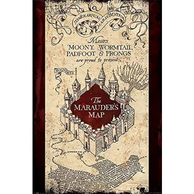 Image de Poster Harry Potter The Marauders Map