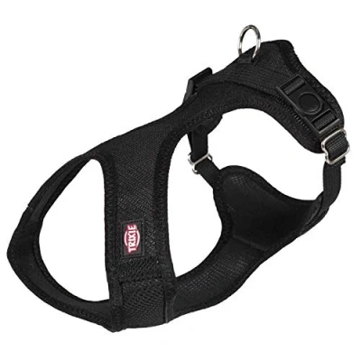 Image de TRIXIE Harnais soft S : 33 a 50cm Noir Pour chien