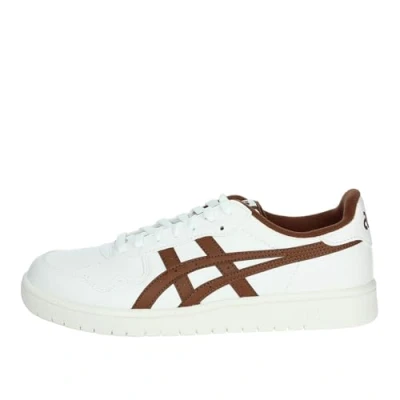 Afbeelding van Asics Sportstyle Japan S Sneakers laag, Maat: 40, White reddish brown Hoogwaardig imitatieleer