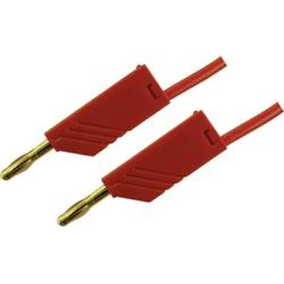 Afbeelding van SKS Hirschmann MLN 25/2,5 RT Meetsnoer Banaanstekker 4 mm 25.00 cm Rood 1 stuk(s)