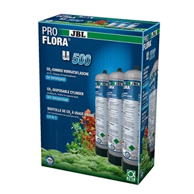 Afbeelding van JBL ProFlora 3x u500 CO2 wegwerp voorraadfles (set van 3)