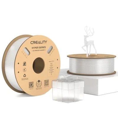 Afbeelding van Creality Hyper PETG filament, 1,75 mm 2 kg, filament voor 3D printers, maatnauwkeurigheid +/ 0,03 mm, printmaterialen de meeste