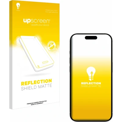 Afbeelding van upscreen Screenprotector voor Apple iPhone 15 / Pro Folie Beschermfolie anti glare matte