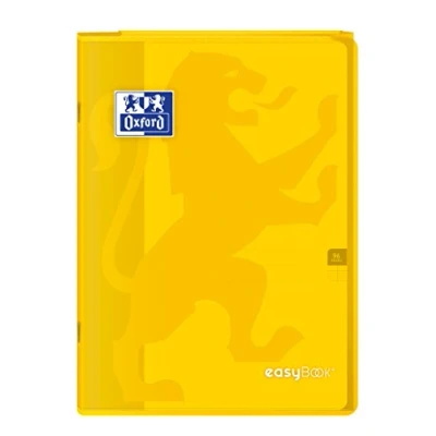 Afbeelding van OXFORD Easybook notebook geniet 21 x 29,7 cm 96 p seyes 90 g Geel