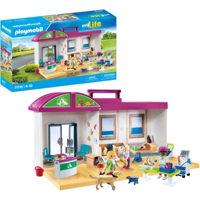 Afbeelding van PLAYMOBIL® Afhaalkliniek voor dieren P 71715