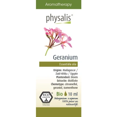 Afbeelding van Physalis Geranium Olie Bio 10ml