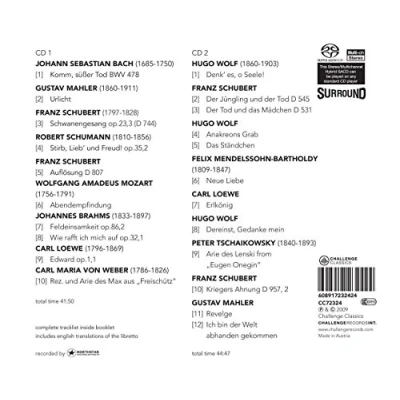 Afbeelding van Christoph Pregardien &amp; Michael Gees Between Life And Death Songs Arias (2 CD)