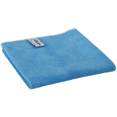 Afbeelding van Vikan Microvezeldoeken Microvezeldoek Basic 40 80% Polyester 20% Polyamide 400x400mm Blauw