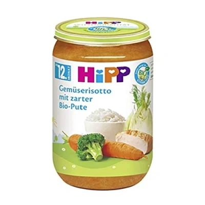 Afbeelding van Hipp Zachte biologische kalkoengroenterisotto 250 g