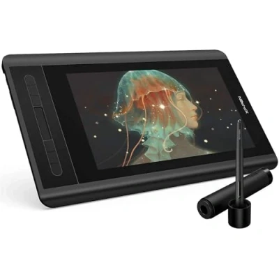 Afbeelding van XP Pen Artist 12 Grafische Monitor Tekenpen Tablet Display 1920 X 1080 HD IPS met Touch Bar Tekening P06 gum voor afstandsonderwijs Home Office (Artist 12)