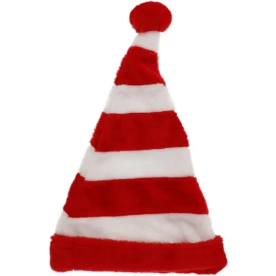 Afbeelding van Folat Kerstmuts Zuurstok Rood Wit