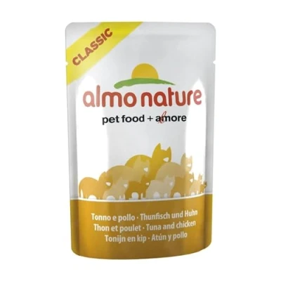 Afbeelding van Almo Nature Tonijn en Kip 24 x 55 GR