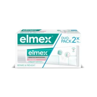 Afbeelding van Elmex Sensitive Professional + Tandvleesverzorging Set van 2 x 75 ml