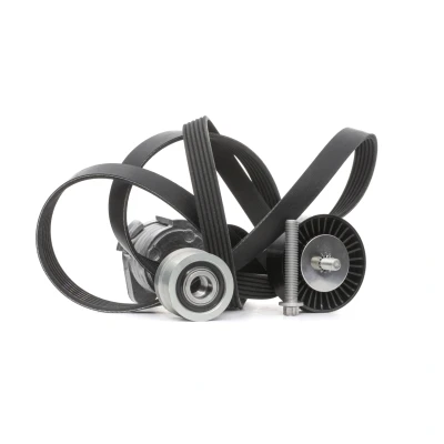 Afbeelding van INA 529 0043 20 Poly V riem set Met vrijlooppully BMW: 5 Saloon, 3 Touring, 1 Hatchback