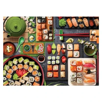 Image de Puzzle Eurographics Table à Sushi, 1000 pièces