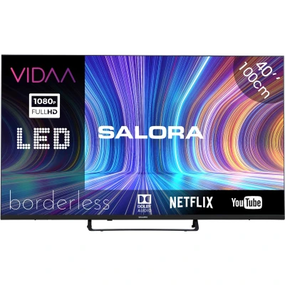 Afbeelding van Salora 40FV210 TV 101,6 cm (40&quot;) Full HD Smart Wifi Zwart 230 cd/m²