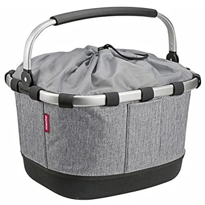 Afbeelding van KlickFix Reisenthel Carrybag GT Fietsmand voor Racktime, grijs