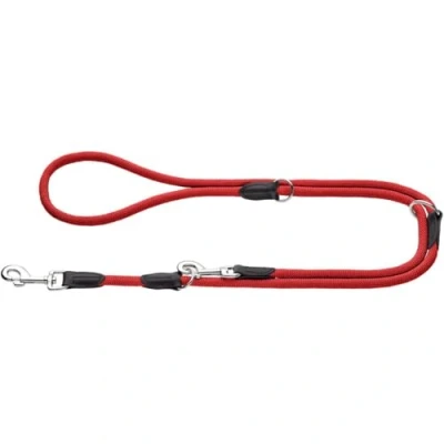 Afbeelding van Hunter hondenriem freestyle verstelbaar rood 200 cmx10 mm