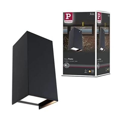 Afbeelding van PAULMANN 94325 LED wandlamp Antraciet