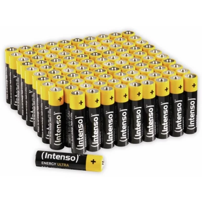Afbeelding van Intenso 7501511 AAA batterij (potlood) Alkaline 1250 mAh 1.5 V 100 stuk(s)