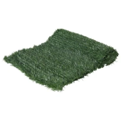 Afbeelding van Tuinscherm kunstgras 1x5 m groen