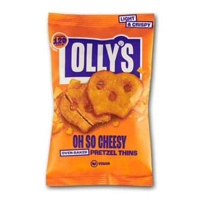 Afbeelding van Olly&#039;s Pretzels Oh So Cheesy 7 x 140 gram