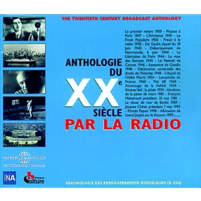 Afbeelding van Various Artists Anthologie Du XXeme Siecle Par (6 CD)
