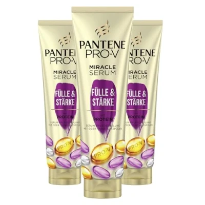 Afbeelding van Pantene Pro V Miracle Verzorgend serum met eiwitten, 3 x sterker haar, diepe lagen, 160 ml